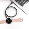 For Samsung Galaxy Watch 7/6/6 |Replacement USB Charger Cable Cord Stand - Black