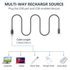 USB/USB C Charger for Xiaomi Mi Band 10/9/8
