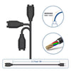 Type-C Charger Cable For Garmin Venu 2/2S/3/3S, Fenix 5/6/7 Series- Black