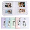 64 Pockets Photo album for with Fujifilm Instax Mini 12 11 9 8+ 8 7s 25 26 50s 70 90/ Instant Printer Film Instant Camera & Name Card- Mint Green