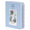 64 Pockets Photo album | Fujifilm Instax Mini 12 11 9 8+ 8 7s 25 26 50s 70 90/Polaroid Snap/Z2300/ Instant Printer Film Instant Camera| Past Blue
