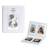 64 Pockets Photo album for with Fujifilm Instax Mini 12 11 9 8+ 8 7s 25 26 50s 70 90/ Instant Printer Film Instant Camera & Name Card- Clay White