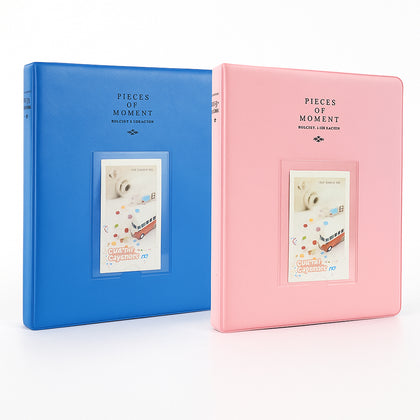 128-Pocket Mini Albums (2-Pack) – Instax Mini – Blue/Pink