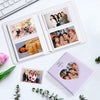 64 Pockets Hollow Heart Design Photo Album | Fujifilm Instax Mini 11 90 70 50S 26 25 9 8 8+ 7S Instant Camera| Polaroid Snap Z2300 PIC-300P Film Photocards | Blue