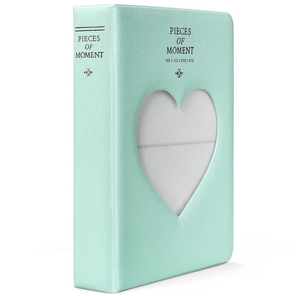64 Pockets Hollow Heart Design Photo Album | Fujifilm Instax Mini 11 90 70 50S 26 25 9 8 8+ 7S Instant Camera| Polaroid Snap Z2300 PIC-300P Film Photocards | Cyon