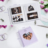 64 Pockets Hollow Heart Design Photo Album | Fujifilm Instax Mini 11 90 70 50S 26 25 9 8 8+ 7S Instant Camera| Polaroid Snap Z2300 PIC-300P Film Photocards | Purple