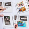 64 Pockets Hollow Heart Design Photo Album | Fujifilm Instax Mini 11 90 70 50S 26 25 9 8 8+ 7S Instant Camera| Polaroid Snap Z2300 PIC-300P Film Photocards | Purple