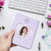 64 Pockets Hollow Heart Design Photo Album | Fujifilm Instax Mini 11 90 70 50S 26 25 9 8 8+ 7S Instant Camera| Polaroid Snap Z2300 PIC-300P Film Photocards | Purple