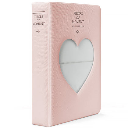 64 Pockets Hollow Heart Design Photo Album | Fujifilm Instax Mini 11 90 70 50S 26 25 9 8 8+ 7S Instant Camera| Polaroid Snap Z2300 PIC-300P Film Photocards | Pink