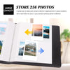 256 Pockets Photo Album for Fujifilm Instax Mini Camera | Leather Cover Photo Album | Instax Mini 12 11 9 40 90 8 7 Evo LiPlay Instant Camera | 2x3 Photo Album Book | Black