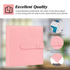 256 Pockets Photo Album for Fujifilm Instax Mini Camera | Leather Cover Photo Album | Instax Mini 12 11 9 40 90 8 7 Evo LiPlay Instant Camera | 2x3 Photo Album Book | Pink