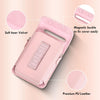 Fujifilm Instax Mini Link 3 Printer PU Leather Case |Carrying Case Accessories with Adjustable Shoulder Strap | Pink