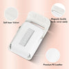 Fujifilm Instax Mini Link 3 Printer PU Leather Case |Carrying Case Accessories with Adjustable Shoulder Strap | White