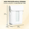Fujifilm Instax Mini Link 3 Printer PU Leather Case |Carrying Case Accessories with Adjustable Shoulder Strap | White