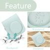 PU Leather Camera Case for Fujifilm Instax Mini 12 Instant Camera | Protective Cover with Adjustable Shoulder Strap | Mint Green