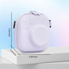 Universal Protective Camera Case for Fujifilm Instax Mini 12 11 9 8 SE 7+ 40, Instant Camera Bag Hard EVA Case with Shoulder Strap- Lilac purple