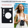 Fujifilm Instax Mini EVO Instant Camera | Soft Rubber Protective Cover | Slim Fit & Lightweight | Black