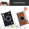 Fujifilm Instax Mini EVO Instant Camera | Soft Rubber Protective Cover | Slim Fit & Lightweight | Black