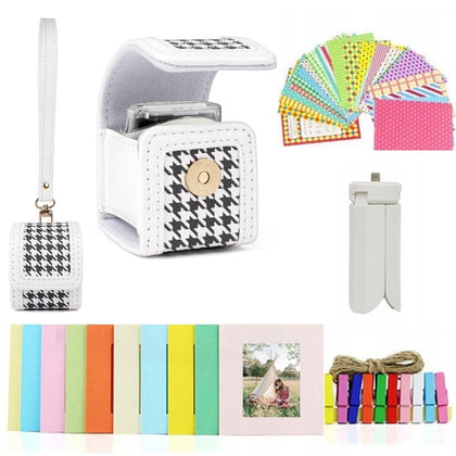 4-in-1 Accessories Set Compatible with Fujifilm Instax Pal |White