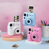 Silicone Case for Fujifilm Instax Mini SE Instant Camera Case |Protective Camera Cover with Adjustable Shoulder Strap | White