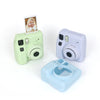 Silicone Case for Fujifilm Instax Mini SE Instant Camera Case |Protective Camera Cover with Adjustable Shoulder Strap | White