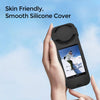 Insta360 X4 Accessories | 2 Pack Tempered Glass Screen Protector Film | Silicone Protective Case | Silicone Desktop Base Stand Non-Slip Mount Accessories | Black