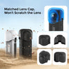 Silicone Protective Cover Body Case + Lens Cap Cover +Anti Lost Lanyard - Black