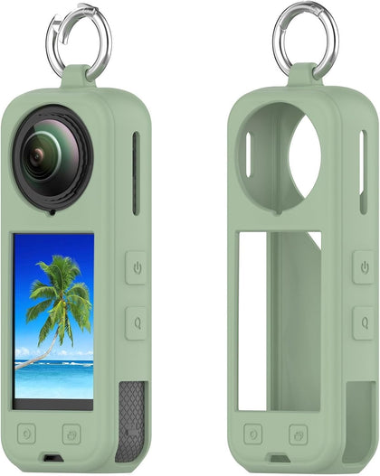 Silicone Carrying Case for Insta360 X5- Green