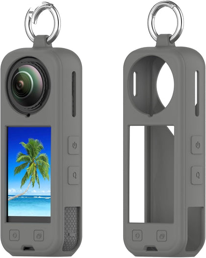 Silicone Carrying Case for Insta360 X5- Grey
