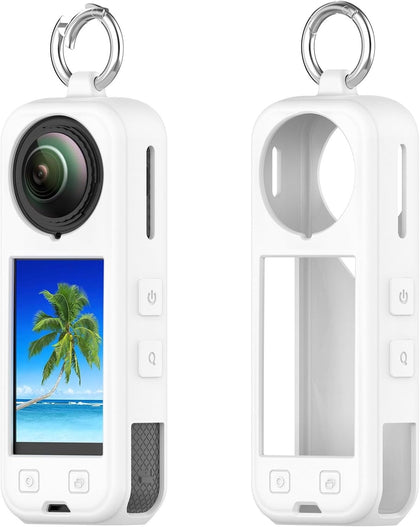 Silicone Carrying Case for Insta360 X5- White