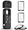 Insta360 X5 Full Protection Kit – Lens Guard + 2 Screen Protectors + Silicone Case with Le