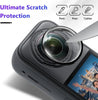 Premium Lens Guard Protector + Flexible Soft Film Screen Protector For Insta360 One X5