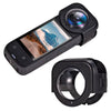 Lens Guard Cap Compatible for Insta360 X5, Optical Tempered Glass Lens Guard Protective Cover
