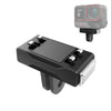 Magnetic Quick-Release Adapter Base for Insta360 X5 / Ace Pro 2 |Compact ABS Camera Mount Accessory- Black