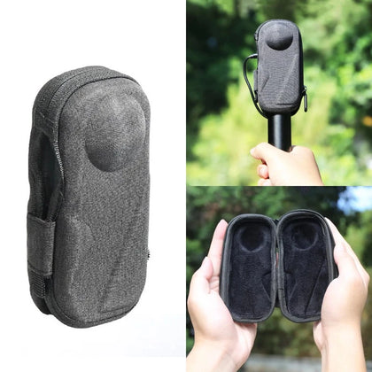Portable Carrying Case for Insta360 X4/X5 |Hard Shell Protective Travel Bag- Dark Grey