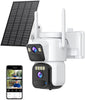 Outdoor WiFi Security Camera – Solar, PTZ, 2.5K, Waterproof