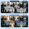 360° AI PTZ WiFi Camera – 4-Lens, 16x Zoom, Waterproof