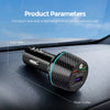 3-In-1 Car Phone Charger with QC3.0 Fast Charging,