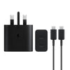 50W Duo Power Adapter with USB-C Cable 5A 1.8m Dual-Port Super Fast Charging  -Black