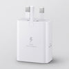 50W Duo Power Adapter with USB-C Cable 5A 1.8m Dual-Port Super Fast Charging  - White