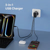65W Trio Fast Charger Adapter -Black