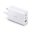 65W Trio Fast Charger Adapter -White