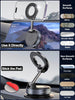 360° Magnetic Car Phone Holder – Dashboard & Windshield Mount with Strong Grip Suction Cup- Black