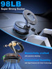 360° Magnetic Car Phone Holder – Dashboard & Windshield Mount with Strong Grip Suction Cup- Black