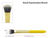 8 pcs Makeup Brushes Professional Make Up Brush Set Wooden Handle -Lemon Yellow