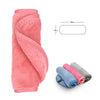 Makeup Remover Cloth Reusable Microfiber Face Towel Washable, Facial Cleansing Cloths [Grey & Pink]
