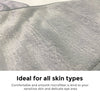 [4 Per Pack] Makeup Remover Cloth Soft Microfiber Reusable Facial Cleansing Towel- Black Pink,Blue,Grey