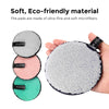 Reusable Sponge Makeup Remover Pad Cloth Face & Eye Cleansing Round Circle Puff Eco-friendly Washable Makeup Removing Pad 2 Pack)