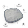 Pack Of 4 - Makeup Remover Cloth Soft Microfiber Reusable Facial Cleansing Towel- Muti Color