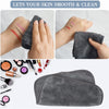 Pack Of 4 - Makeup Remover Cloth Soft Microfiber Reusable Facial Cleansing Towel- Muti Color